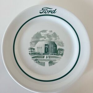 FORD MOTOR 9” ROTUNDA  Dish/ Plate , Shenango China, RARE Vintage